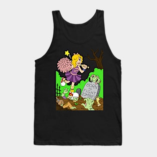 Born to fight zombies - Halloween Gift Tank Top